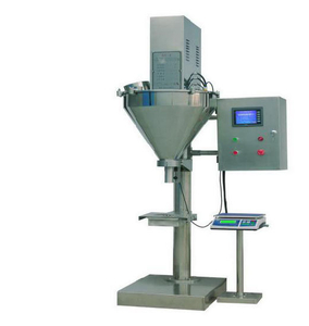 Máquina de enchimento de pesagem semi-automática para leite em pó, proteína em pó etc.
