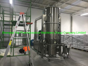 Maquinaria de secagem de granulação farmacêutica da capacidade de 100 quilogramas