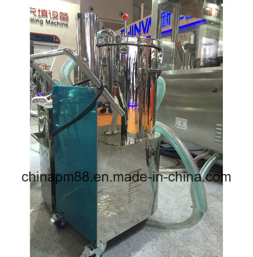 Máquina auxiliar para prensa rotativa para comprimidos e aspirador de pó