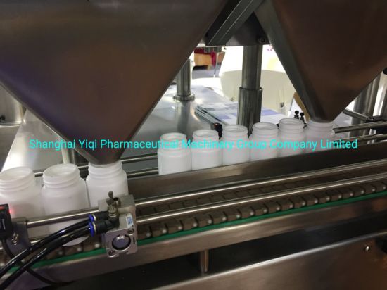 Linha de produção automática que conta a máquina para a cápsula e a tabuleta